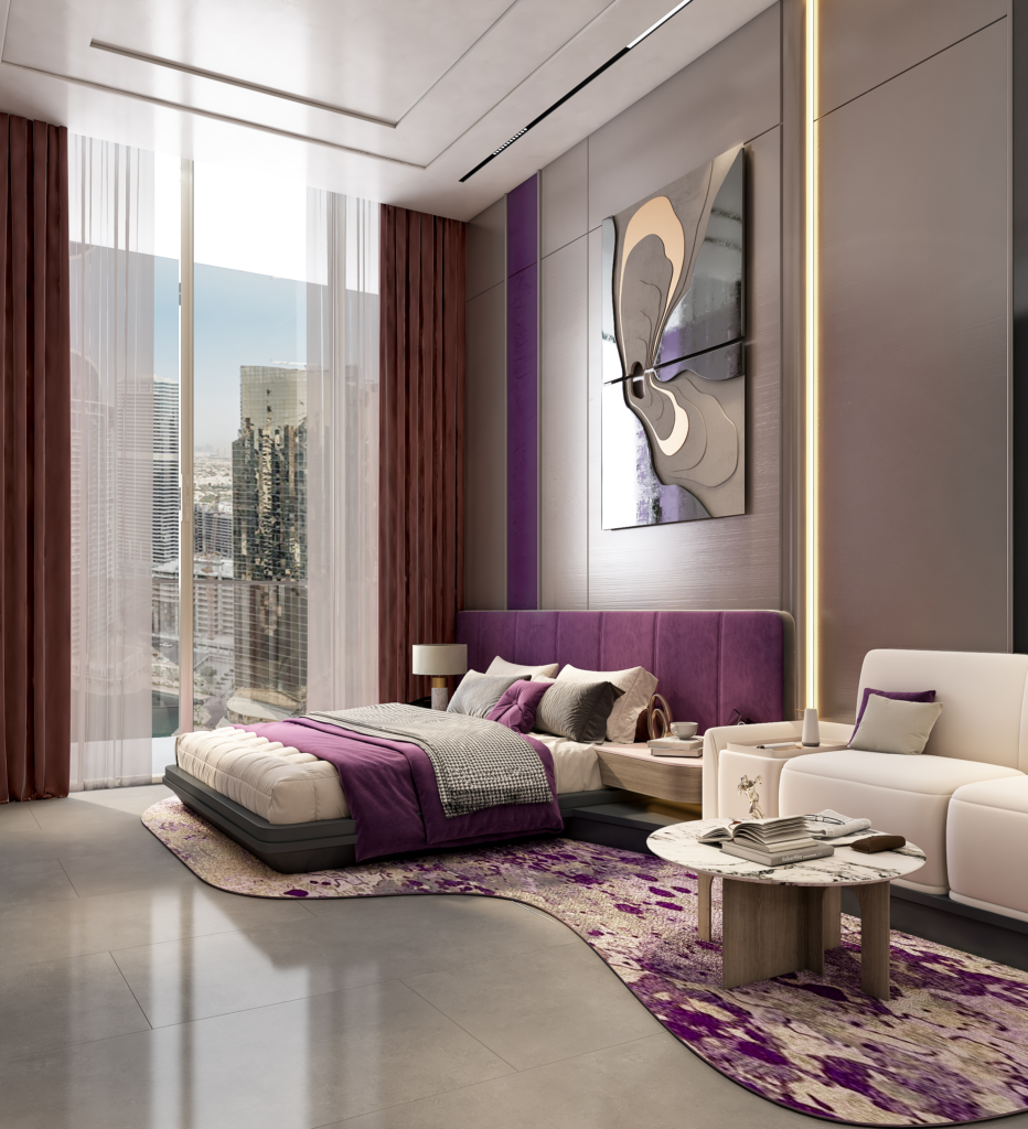 "Elegant office space with bespoke furniture by MBL Signature Studio."