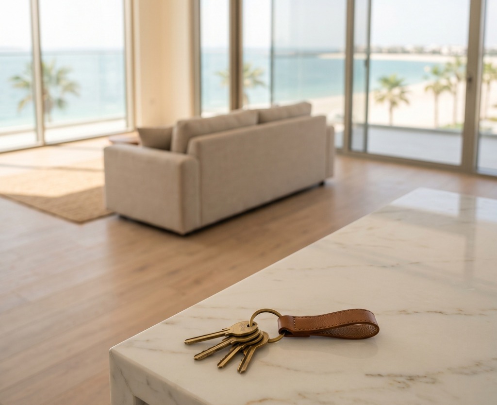 Property handover checklist Dubai – new apartment keys