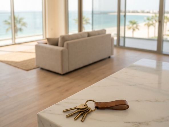 Property handover checklist Dubai – new apartment keys