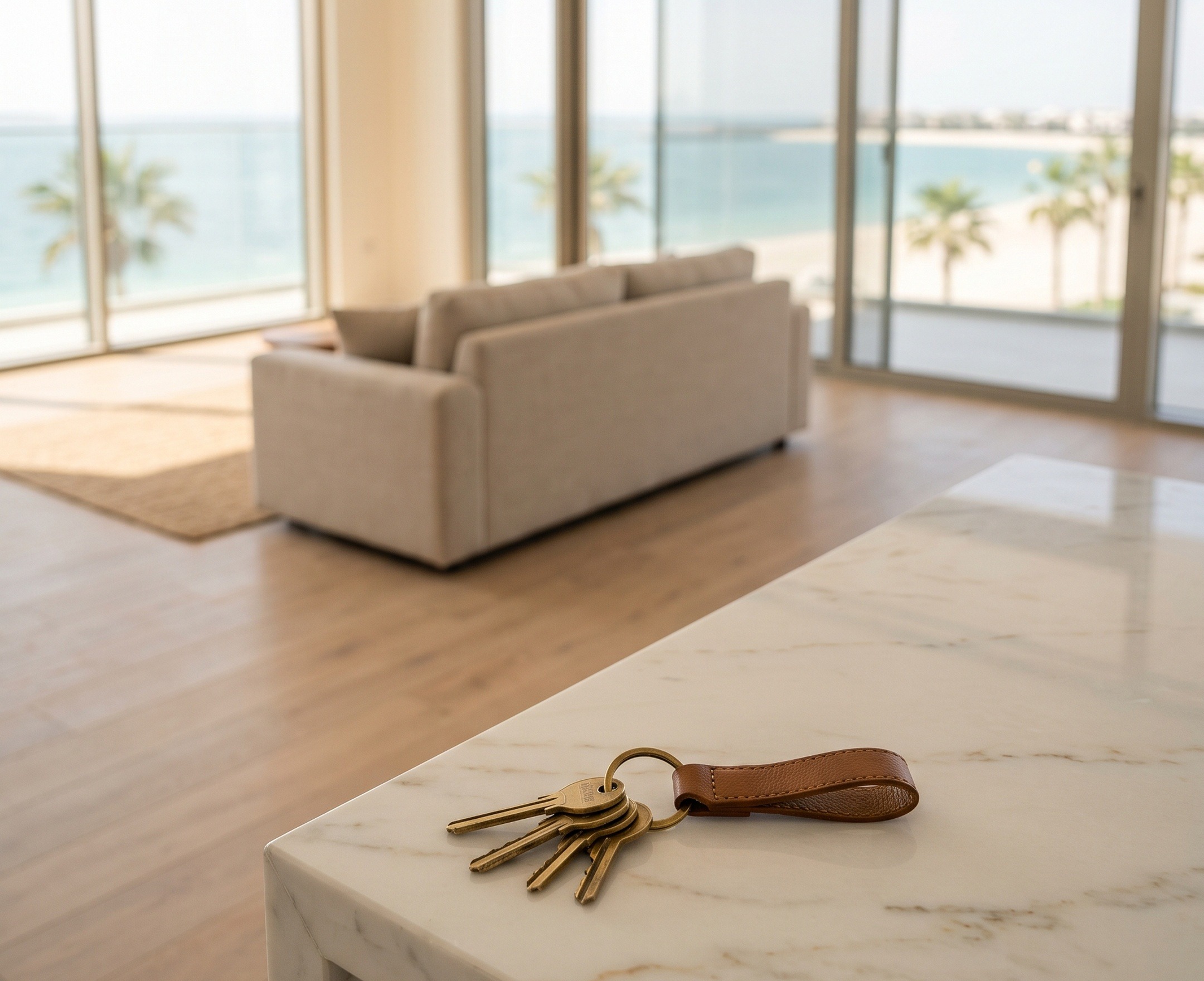Property handover checklist Dubai – new apartment keys
