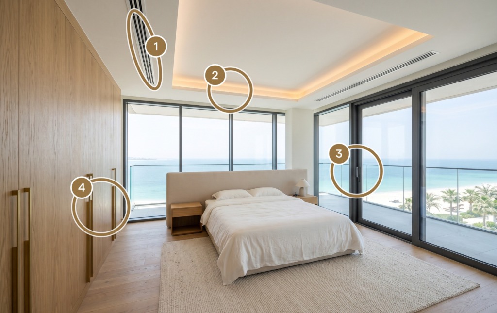Property handover checklist – bedroom checks