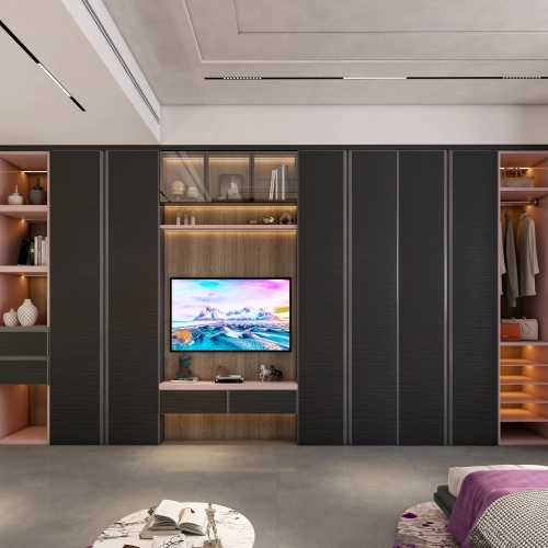 MBL Signature Studio interior with modern design elements and stylish décor, showcasing furniture and lighting.